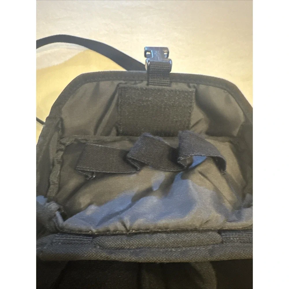 Vintage KOA Black Padded Nylon Camera Bag With Strap And Inside Divider